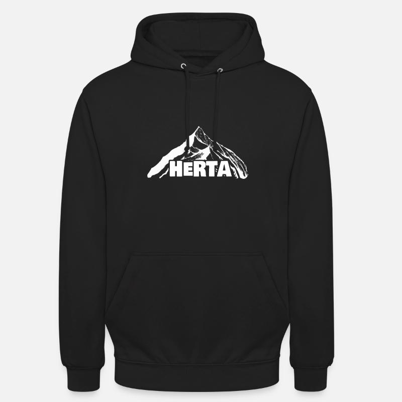 Escalade Herta - Sweat-shirt à capuche unisexe - noir