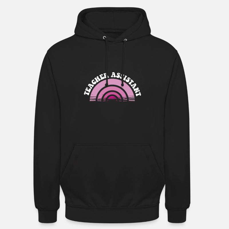 Enseignant(e) suppléant(e) Assistant(e) d’enseignement - Sweat-shirt à capuche unisexe - noir