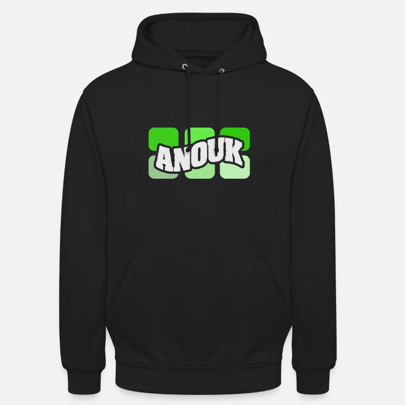 Anouk as a name - Unisex Hoodie - black