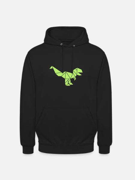 Origami - Unisex Hoodie - black