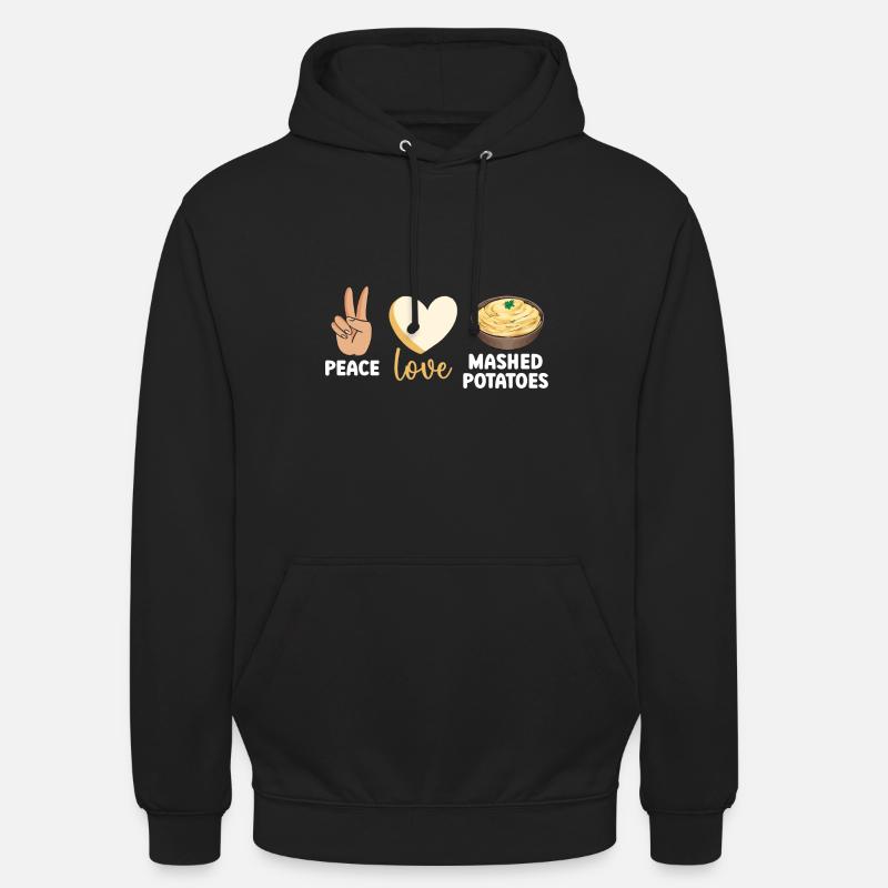Mashed potatoes Mashed potatoes - Unisex Hoodie - black