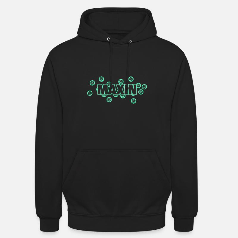 Drôle de Maxin - Sweat-shirt à capuche unisexe - noir