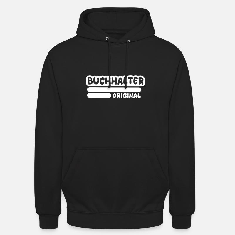 Comptable - Sweat-shirt à capuche unisexe - noir