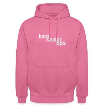 Holy Trinity - Unisex Hoodie - pink - Front - Alina (178cm) & Michal (187cm)