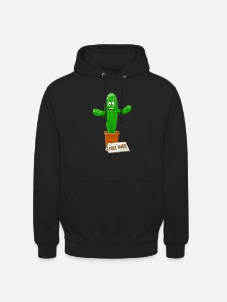 Cactus - Unisex Hoodie - black