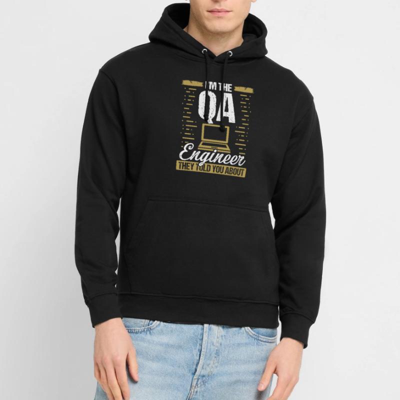 QA Engineering Code Quality Assurance Software Unisex Hoodie