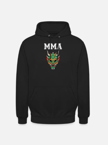 MMA Oni Dämon - Unisex Hoodie - Schwarz