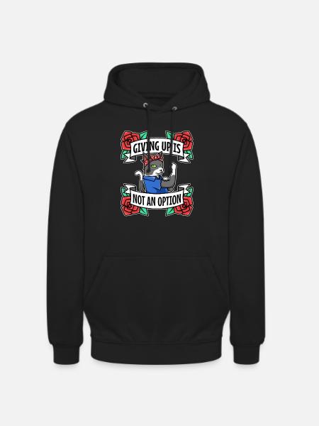 Abandonner n’est pas une option - Sweat-shirt à capuche unisexe - noir