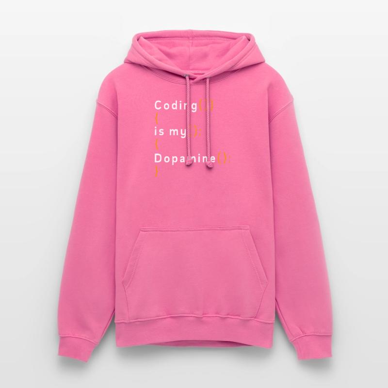 Drôle de codage est mon codeur de dopamine Sweat-shirt à capuche unisexe