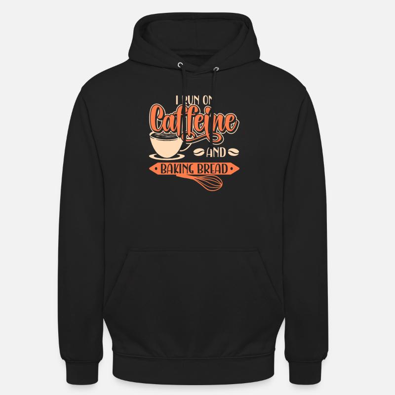Bread Baking Baker Bakery Sourdough - Unisex Hoodie - black