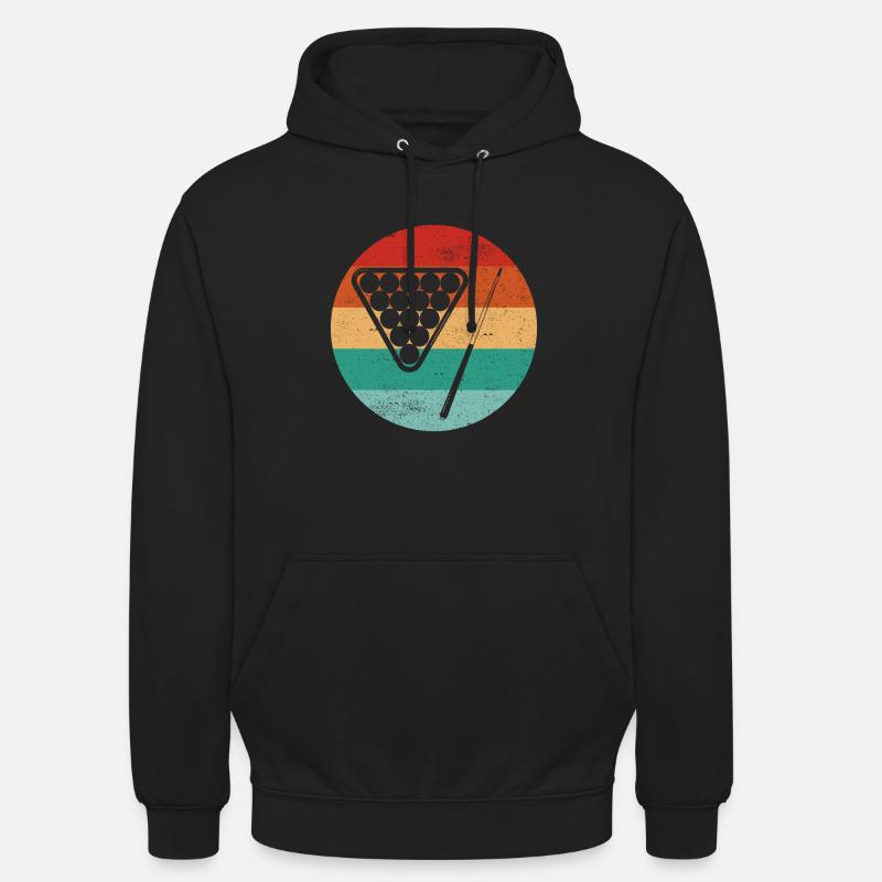 Billard billard billard - Sweat-shirt à capuche unisexe - noir