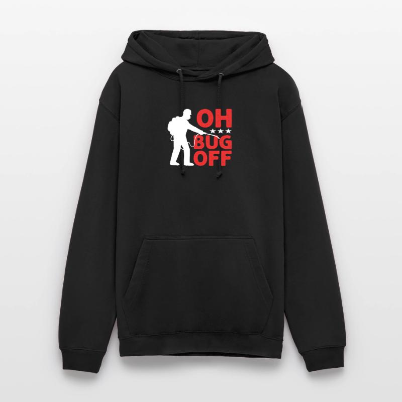 Oh Bug Off. Kammerjäger. Schädlingsbekämpfung Unisex Hoodie
