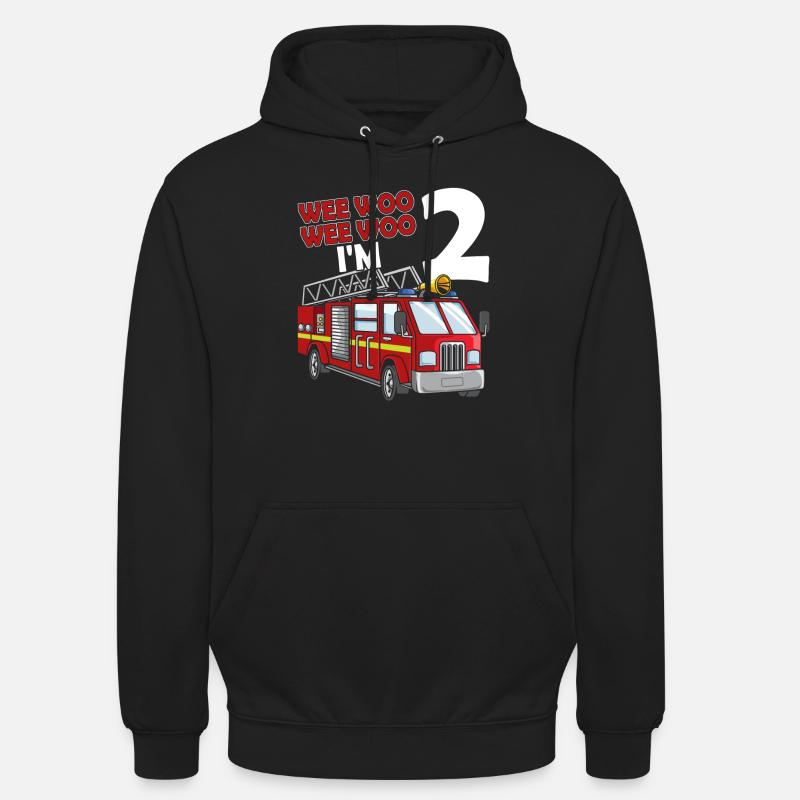 Pompier Meilleur pompier bénévole drôle - Sweat-shirt à capuche unisexe - noir