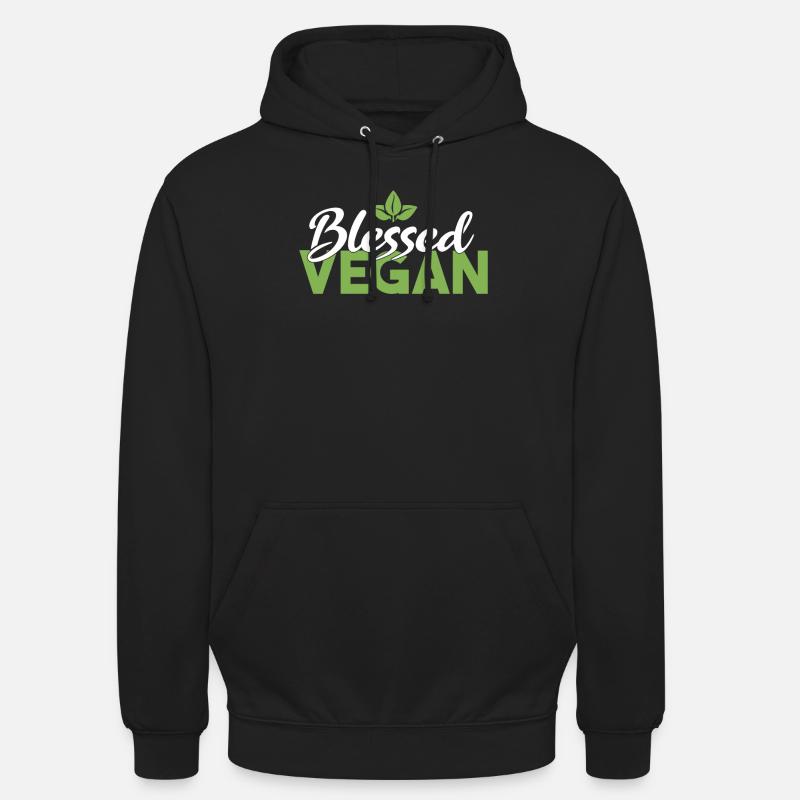 Veggie Lover Vegan Gift - Unisex Hoodie - black