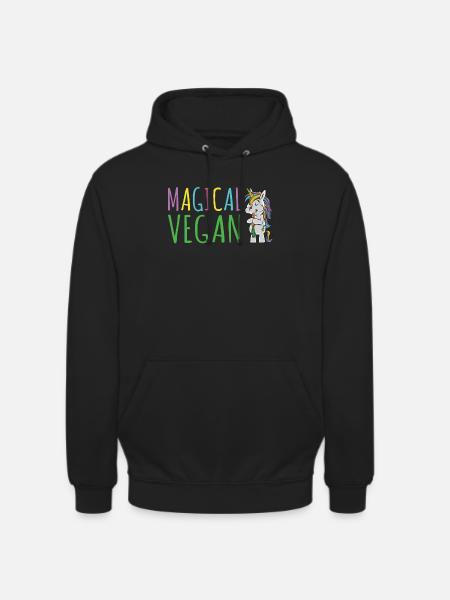Veggie Lover Vegan Gift - Unisex Hoodie - black