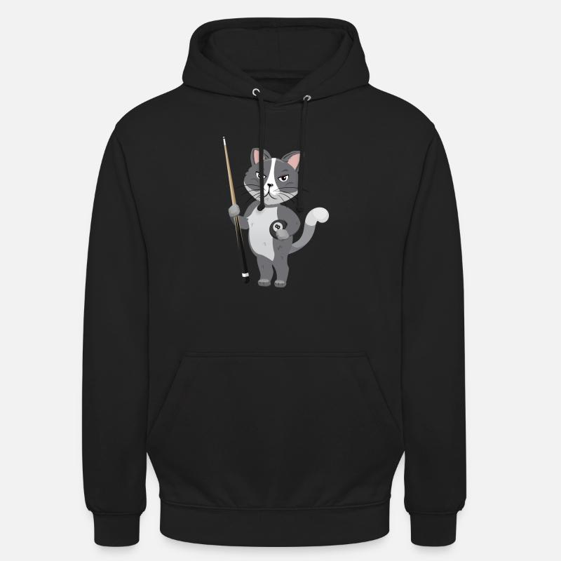 Snooker Pool Billard - Unisex Hoodie - Schwarz
