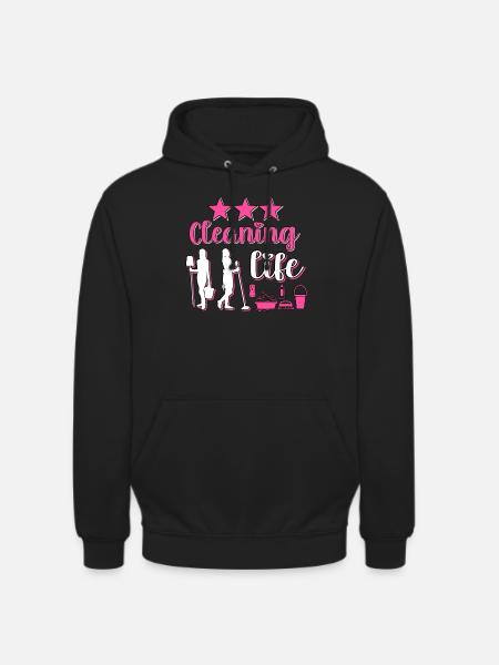Housekeeper Maid Cleaner - Unisex Hoodie - black