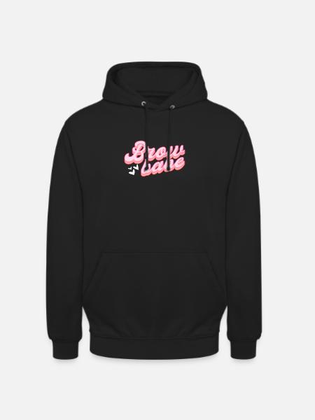 Eyebrow babe. Microblading eyebrow - Unisex Hoodie - black