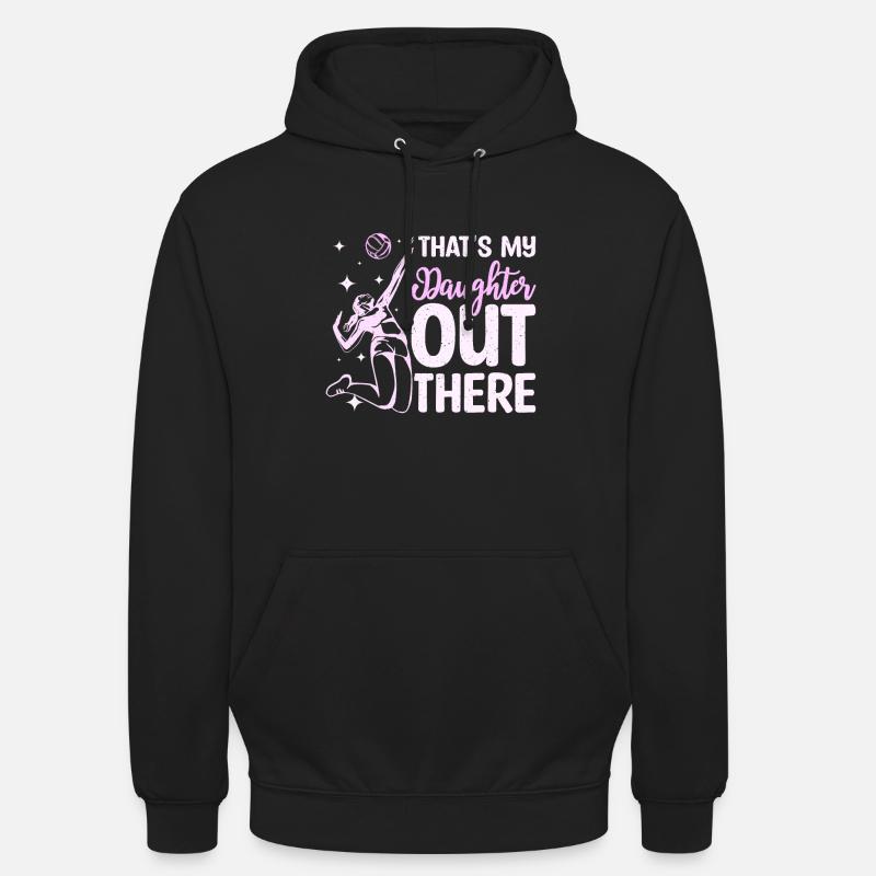 C’est ma fille là-bas - Sweat-shirt à capuche unisexe - noir