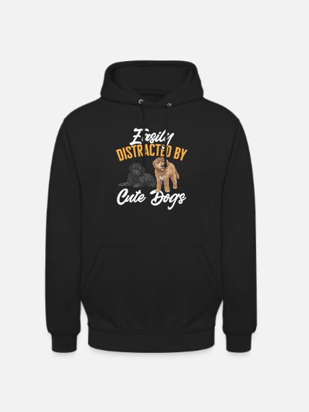 Goldendoodle Doodle Dog - Unisex Hoodie - black