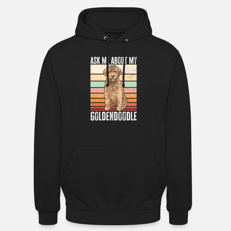 Goldendoodle Doodle Chien - Sweat-shirt à capuche unisexe - noir