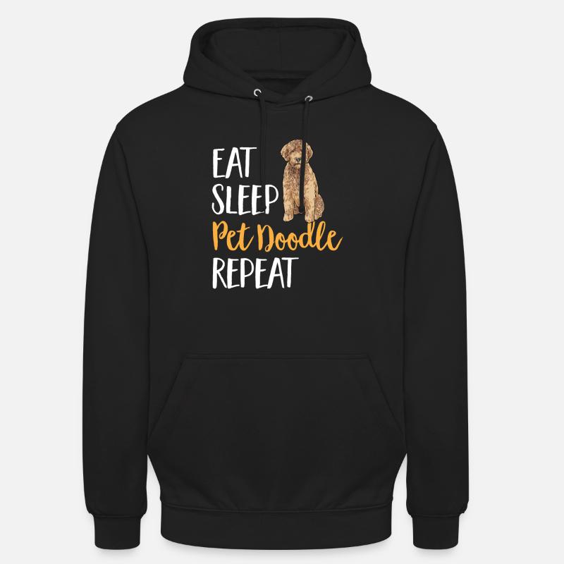 Goldendoodle Doodle Chien - Sweat-shirt à capuche unisexe - noir