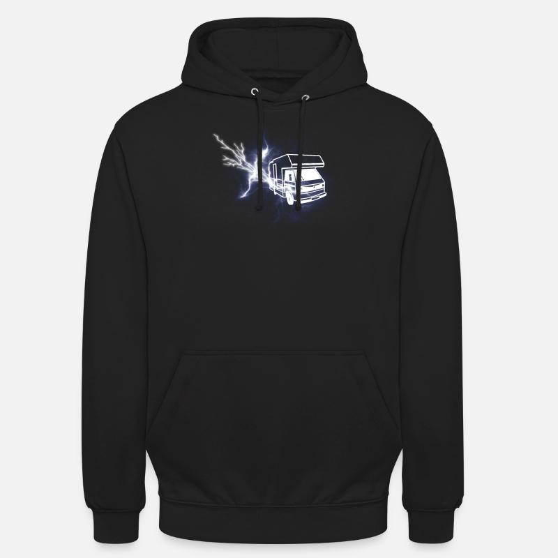 Camper Geschenkidee Camping - Unisex Hoodie - Schwarz