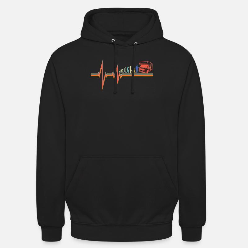 Camper Geschenkidee Camping - Unisex Hoodie - Schwarz