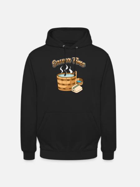 Sauna - Unisex Hoodie - Schwarz