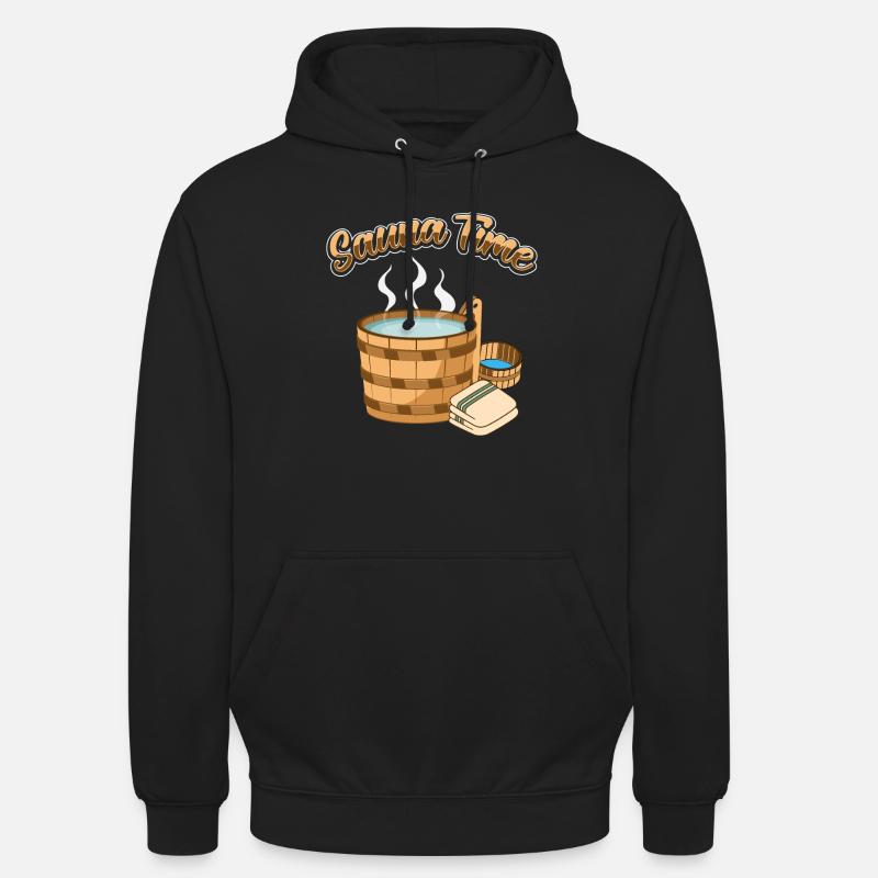 Sauna - Unisex Hoodie - Schwarz