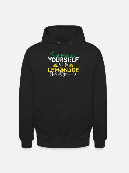 Limonade-Geschenk-Ideen - Unisex Hoodie - Schwarz