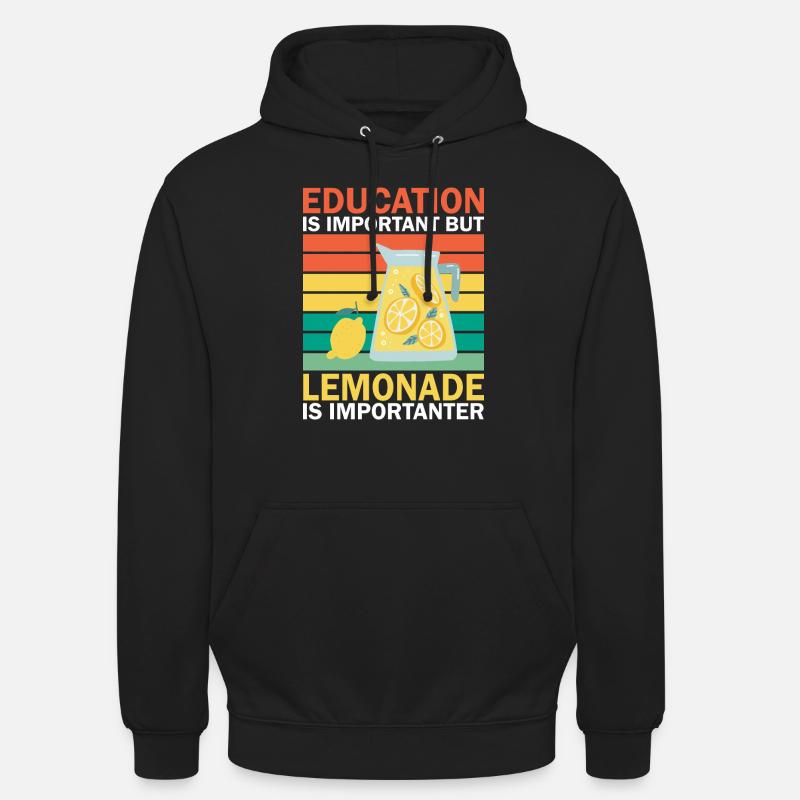 Limonade Geschenkideen - Unisex Hoodie - Schwarz