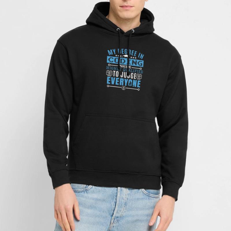 Codeur Humour Codage Programmeur Humour Sweat-shirt à capuche unisexe