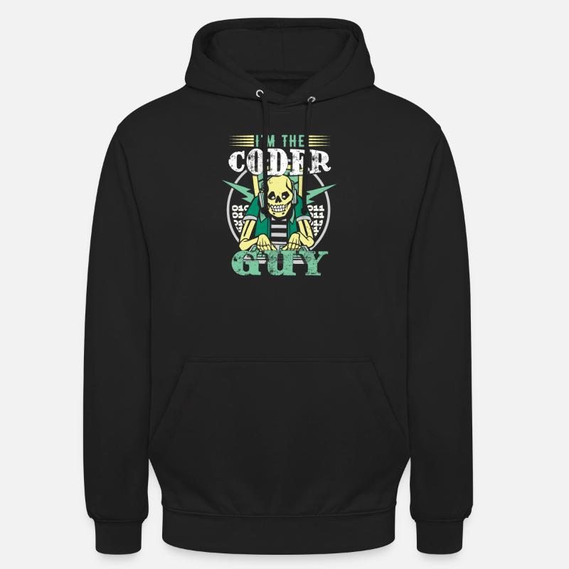 Ich bin der Coder-Typ Unisex Hoodie
