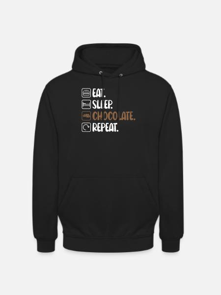 Chocolate Lover Gifts - Unisex Hoodie - black
