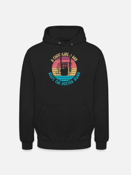 Chocolate Lover Gifts - Unisex Hoodie - black