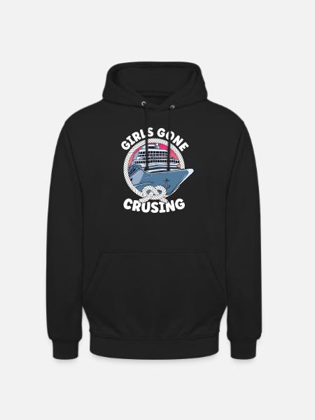 Croisière Girls Gone Croisière - Sweat-shirt à capuche unisexe - noir