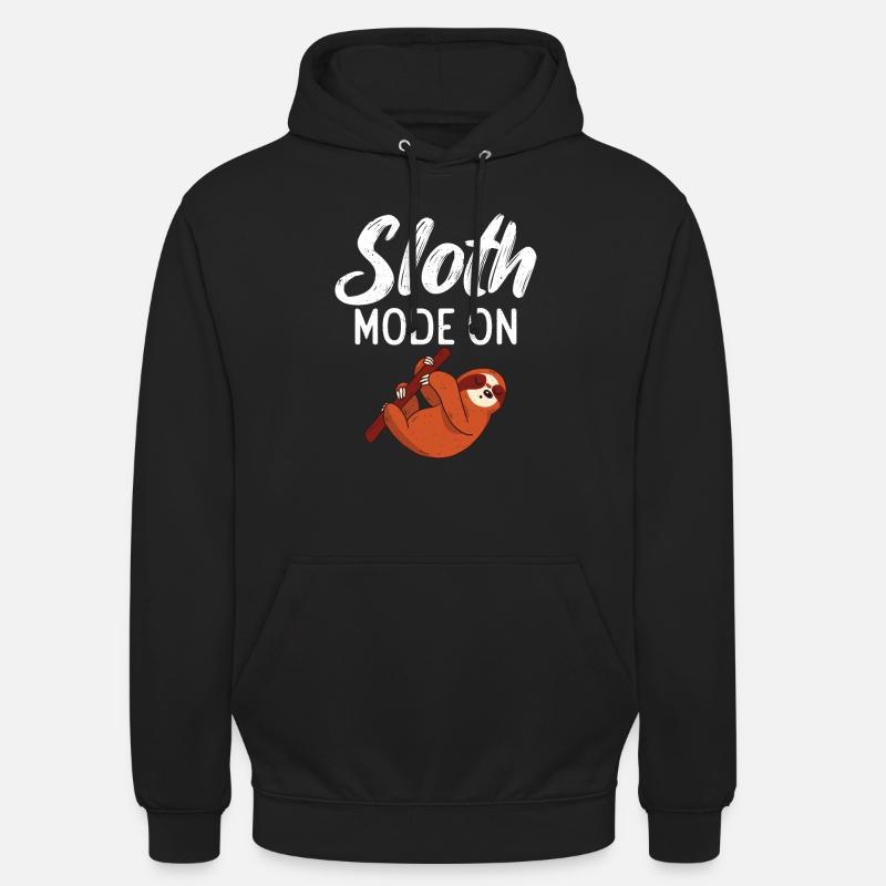 Sloth Lover Sloth Gift - Unisex Hoodie - black