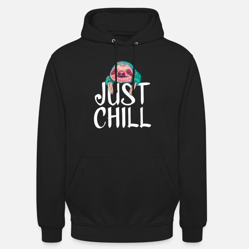 Sloth Lover Sloth Gift - Unisex Hoodie - black