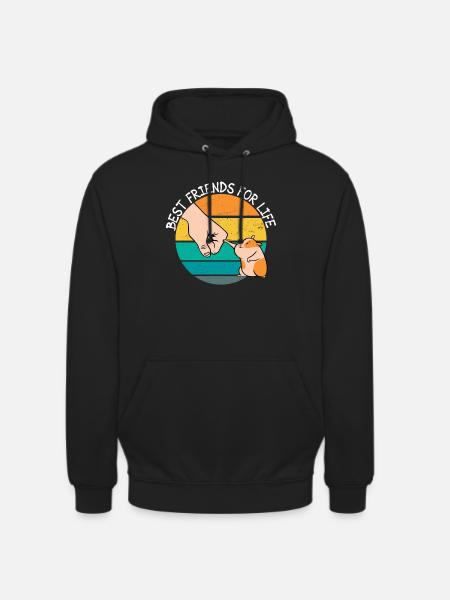 Hamster Lover Hamster Gift - Unisex Hoodie - black