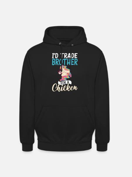 Chicken Gifts Chicken Owner - Unisex Hoodie - black