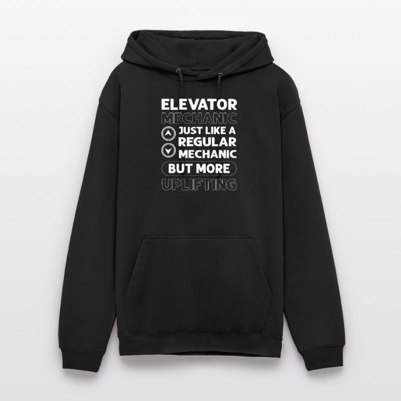Elevator Technician Elevator Fitter Elevators Unisex Hoodie