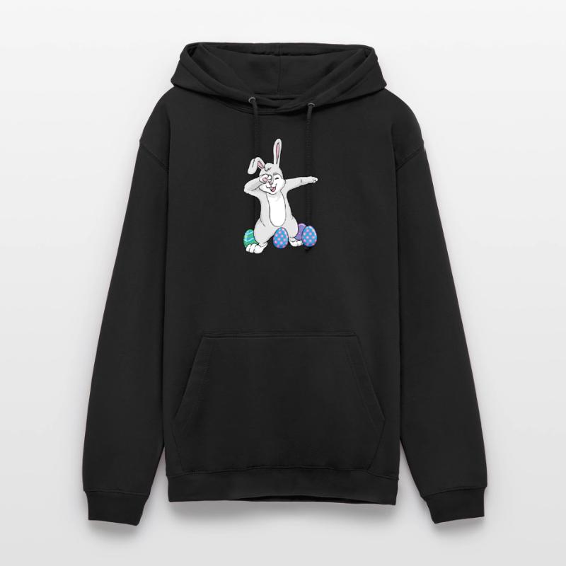 Dabbing Easter Rabbit Dad Dance Easter Eggs Unisex Hoodie
