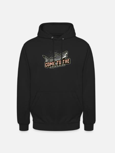 come to the shark side - Unisex Hoodie - black