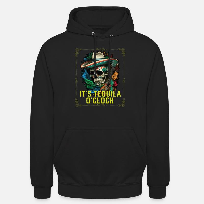 It's Tequila Oclock Alcoholic Tequila Drinker Unisex Hoodie