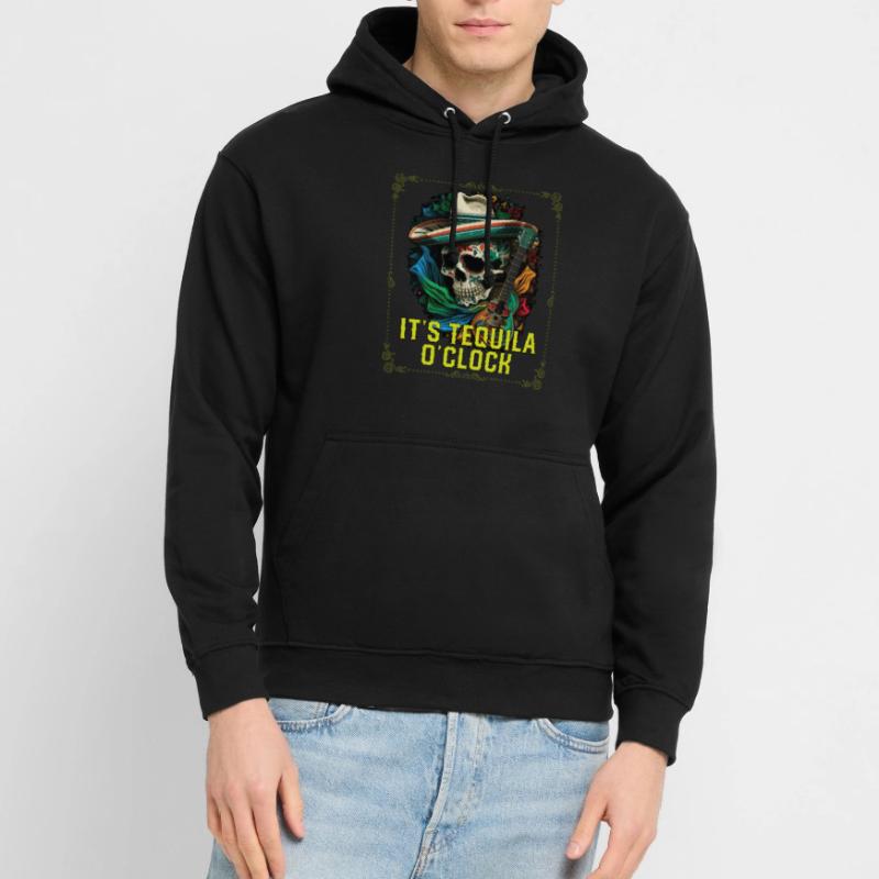 It's Tequila Oclock Alcoholic Tequila Drinker Unisex Hoodie