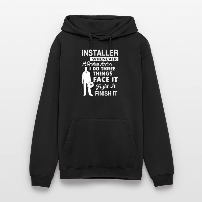Installer Installer Solves Problem Unisex Hoodie