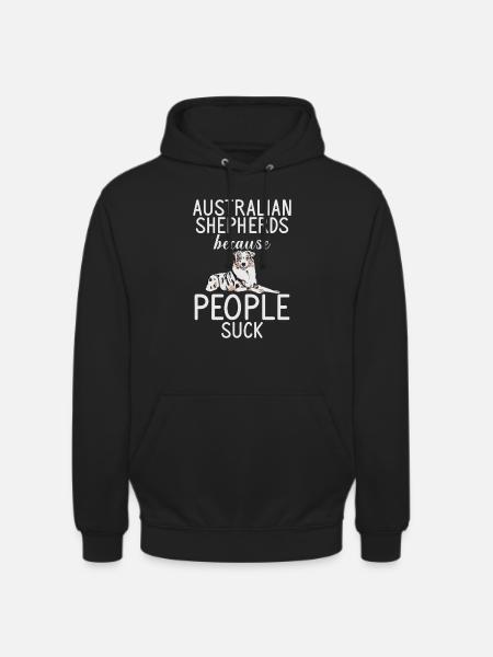 Australian Shepherd Gifts - Unisex Hoodie - black