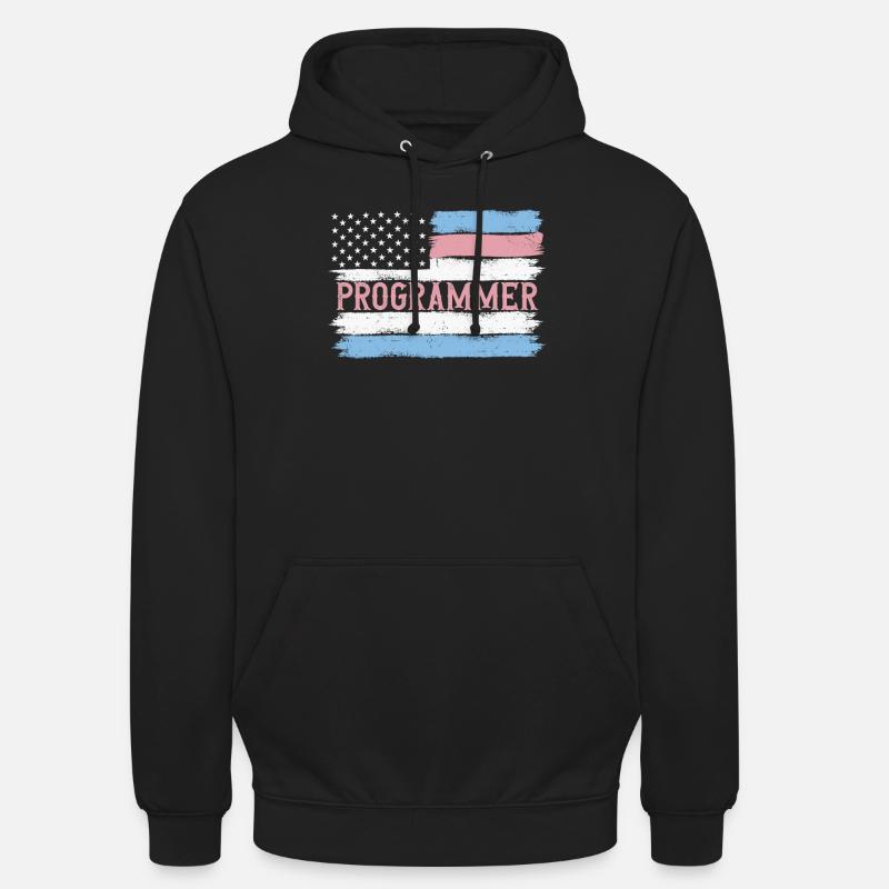 US Pride Web Developer Informatics Gift Idea Sweat-shirt à capuche unisexe