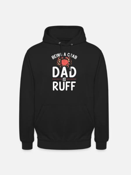 Cadeaux Crab Lover - Sweat-shirt à capuche unisexe - noir